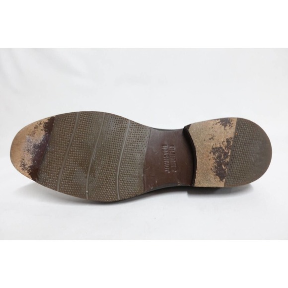JOHNSTON & MURPHY Men Dress Shoes Halford Brown 10M-US/9UK Cap-Toe Brogued Derby main image 7